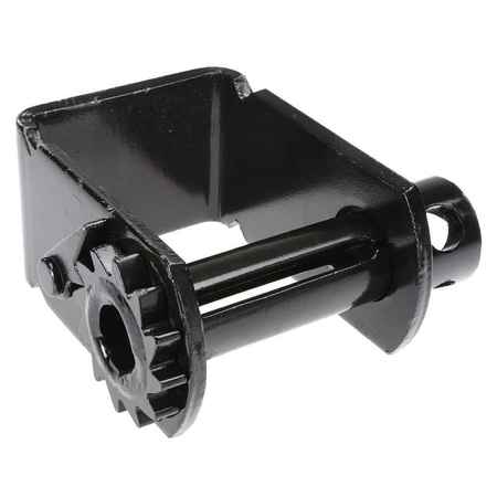 US CARGO CONTROL 4" Storable Sliding Truck Tie Down Winch (Bottom Mount) TW420